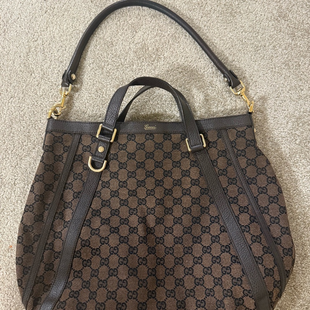 Authentic Gucci Boho Tote Bag